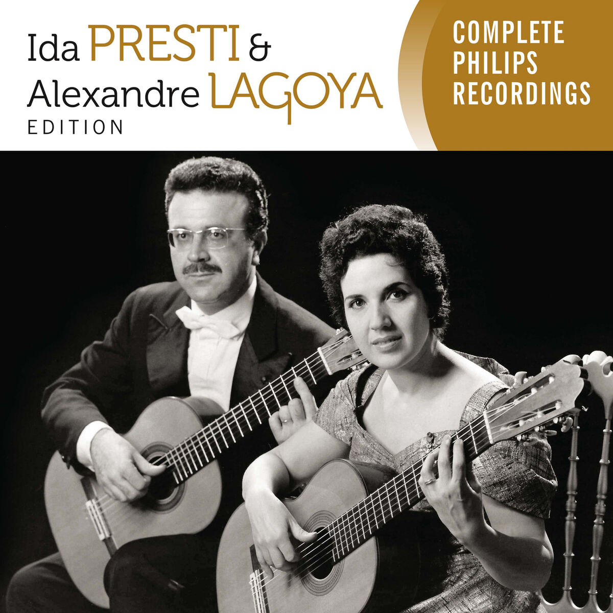 Album cover of Ida Presti & Alexandre Lagoya Edition - Complete Philips recordings