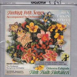 Cover of Turkish Folk Songs Accompanied by Orchestra