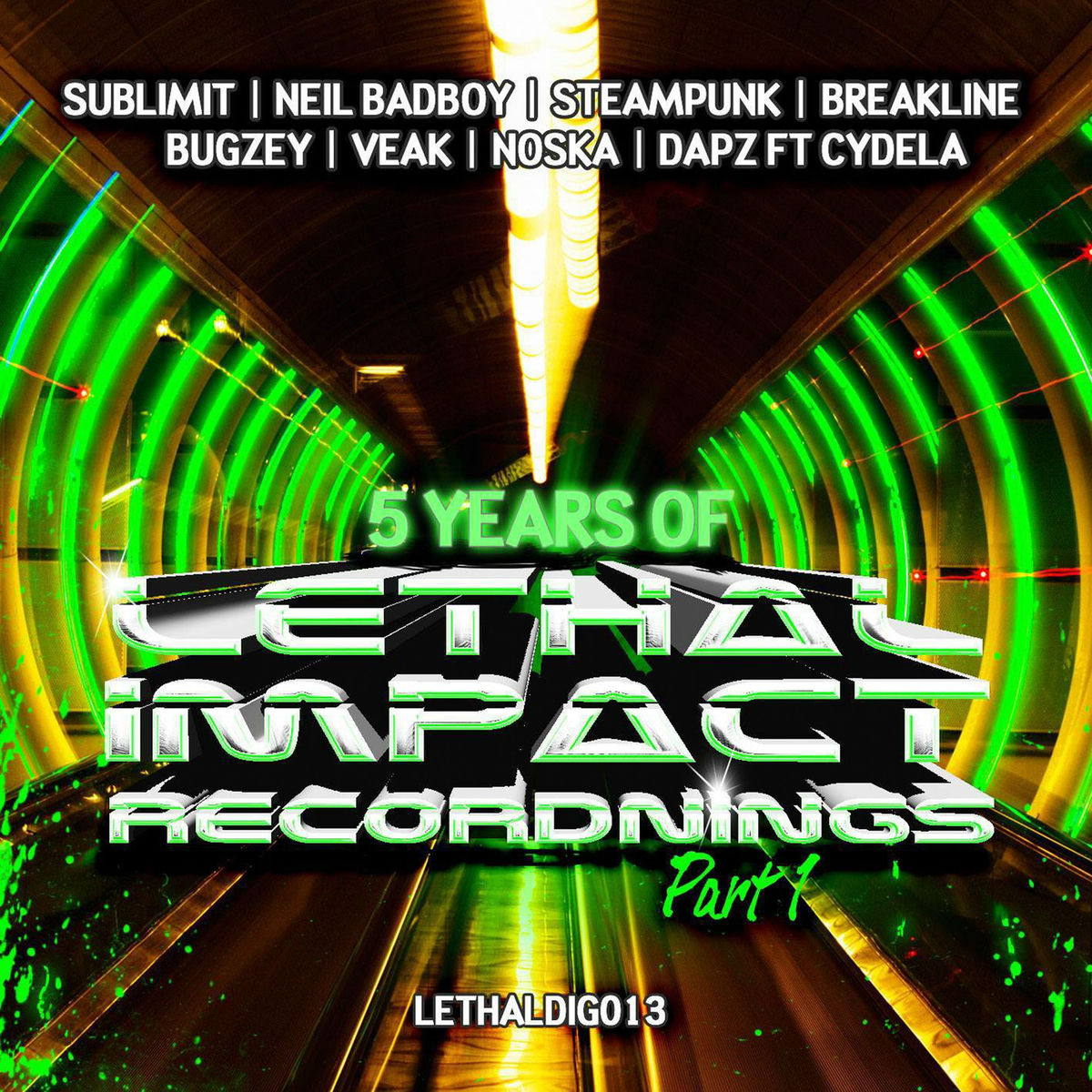 Album cover of 5 Years of Lethal Impact Recordings - pt 1