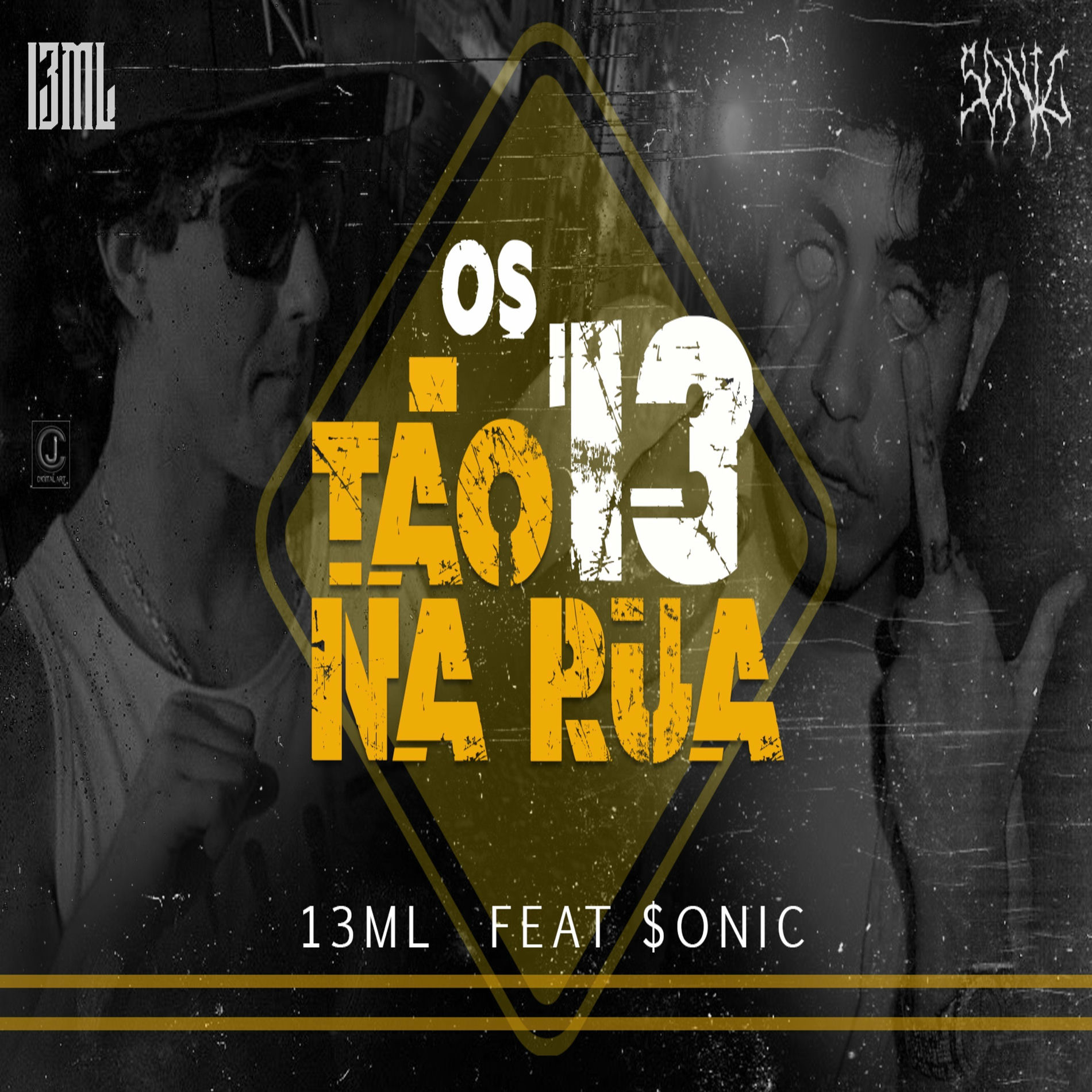 Album cover of Os 13 Tão na Rua