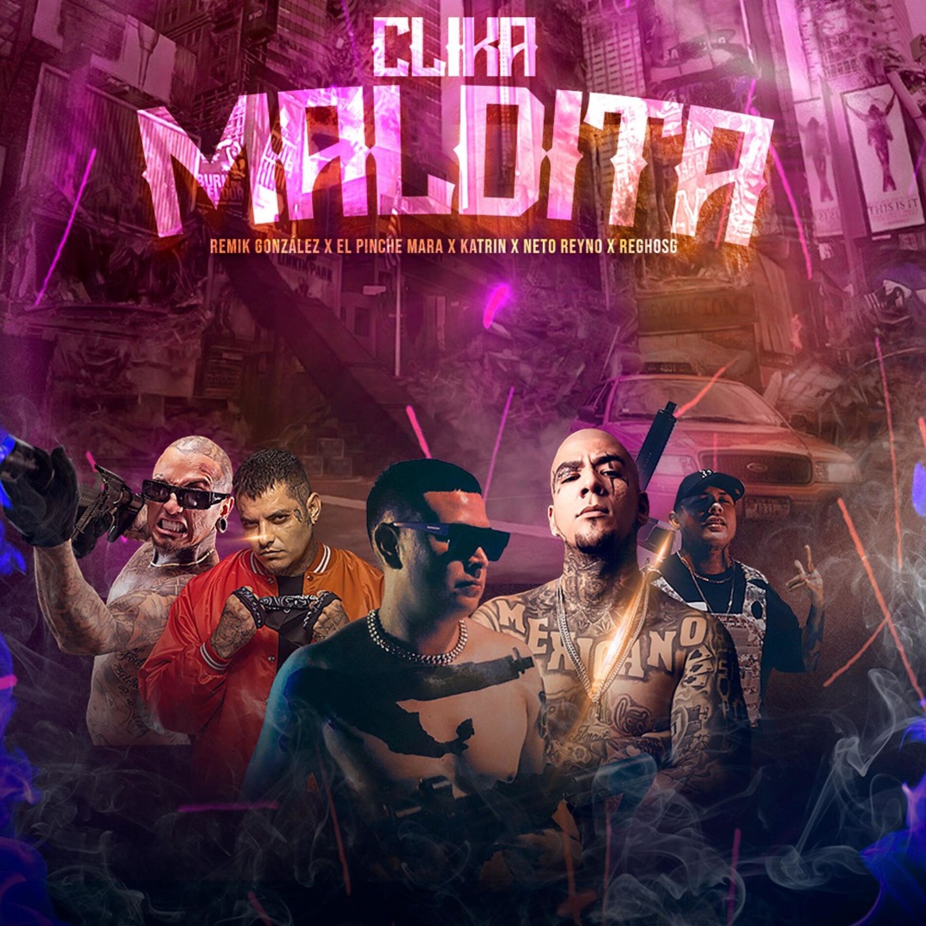 Album cover of Clika Maldita (feat. Remik Gonzalez, El Pinche Mara, Neto Reyno & Reghosg)