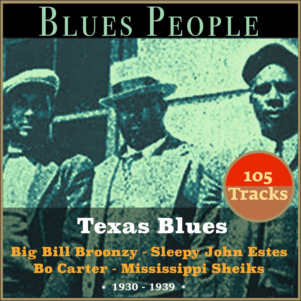 Album cover of Texas Blues (Blues People - 1930 - 1939)