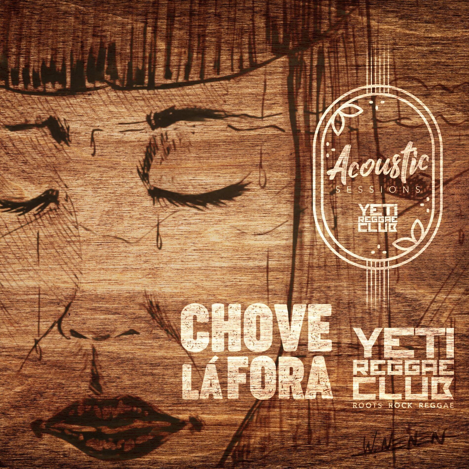 Album cover of Chove lá fora