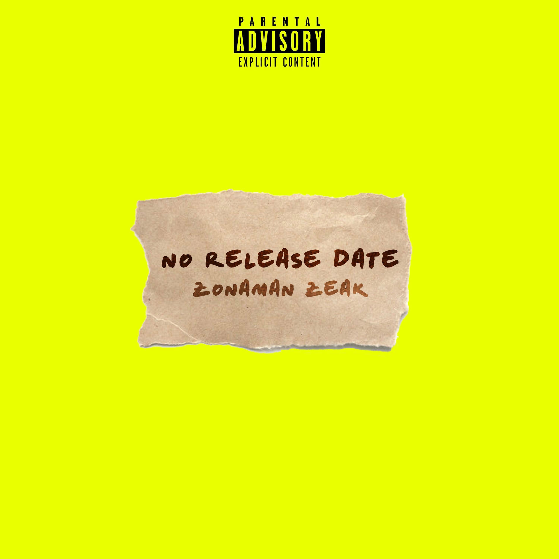 Album cover of No Release Date