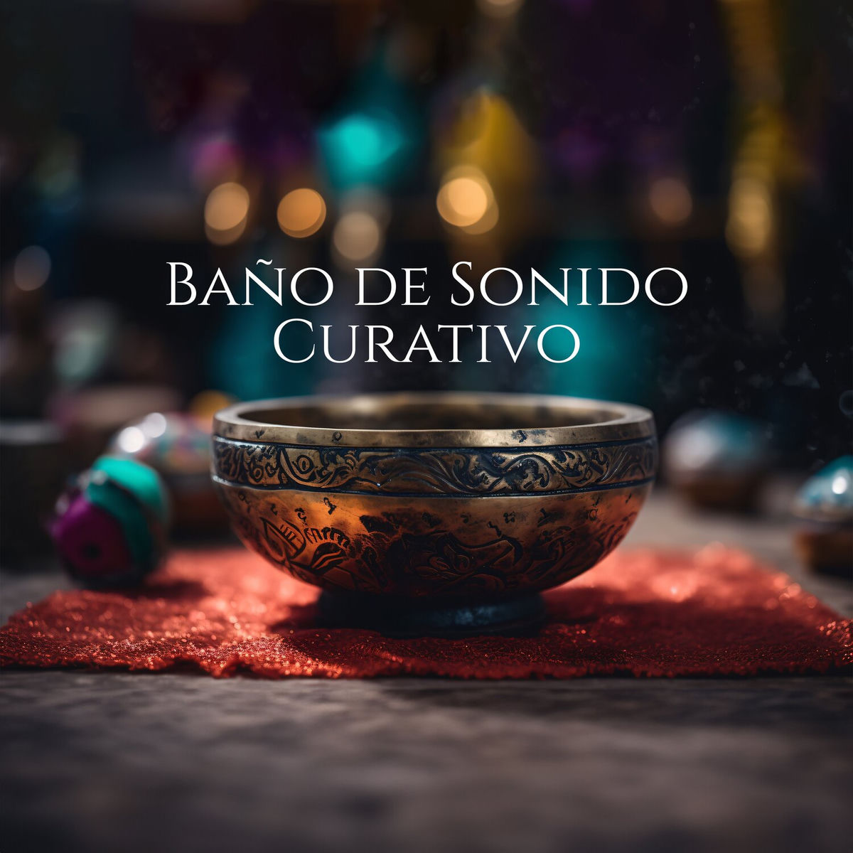 Album cover of Baño de Sonido Curativo: Cuencos Tibetanos para Meditación Profunda y Centrado