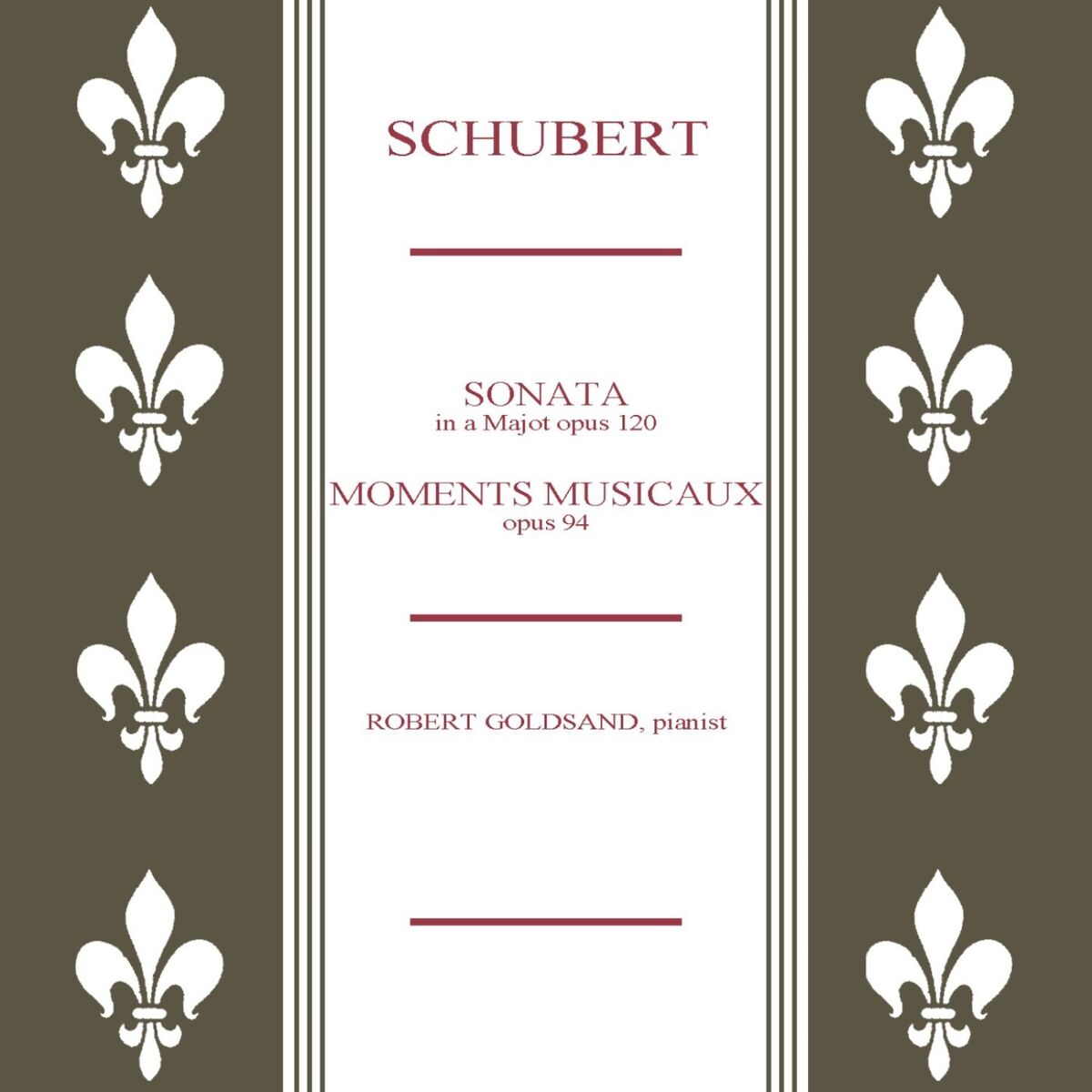 Album cover of Schubert: Sonata & Moments Musicaux