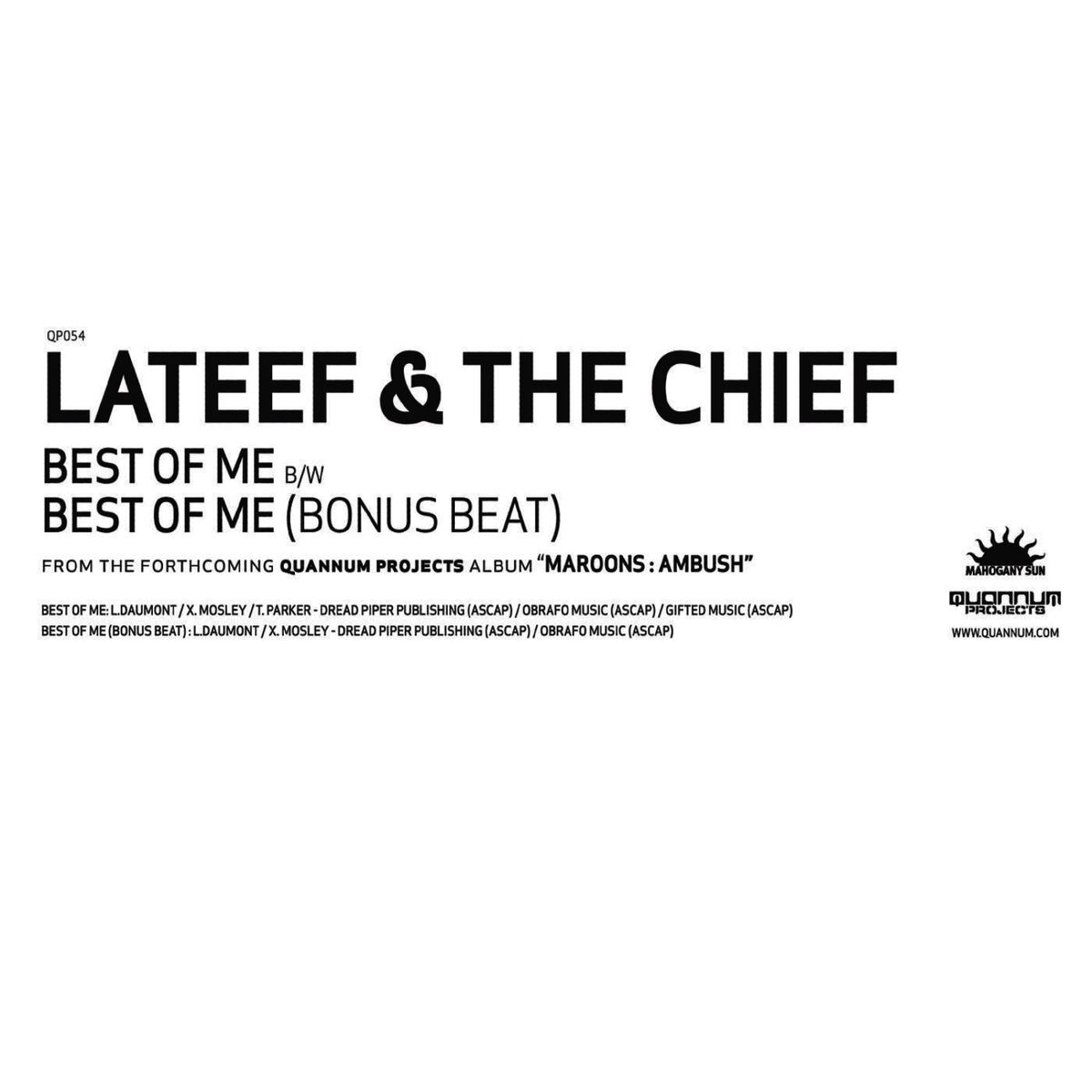 Album cover of Best Of Me / Best Of Me Bonus Beat 12