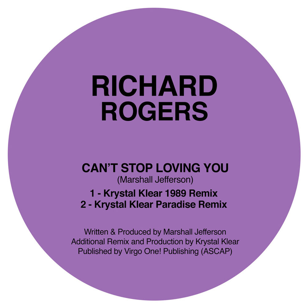 Picture of Can't Stop Loving You (Krystal Klear Remixes)