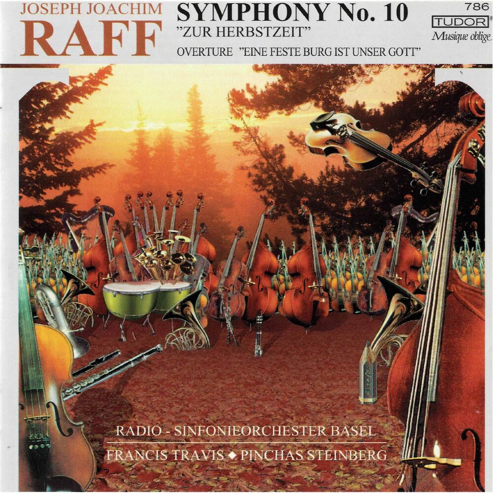 Picture of Raff: Symphony No. 10 in F Minor, Op. 213 "Zur Herbstzeit" & Ein feste Burg ist unser Gott, Op. 127