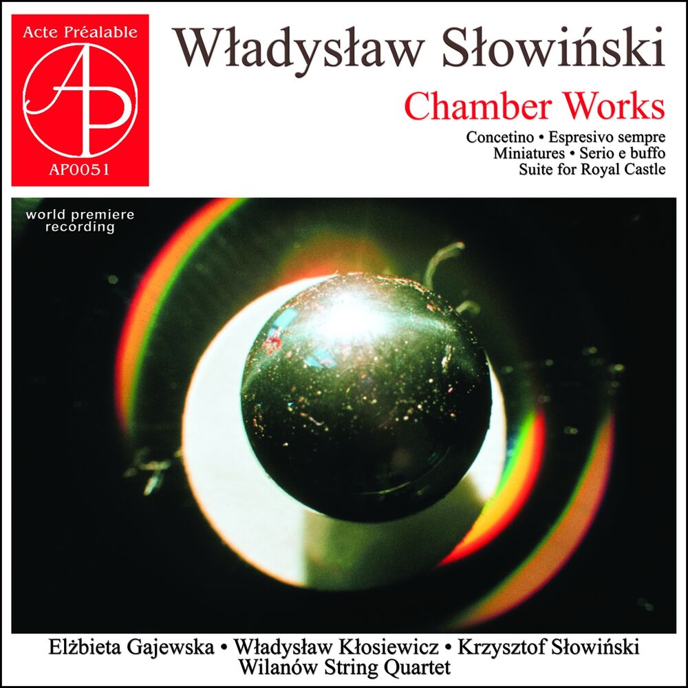 Picture of Wladyslaw Slowinski: Chamber Works