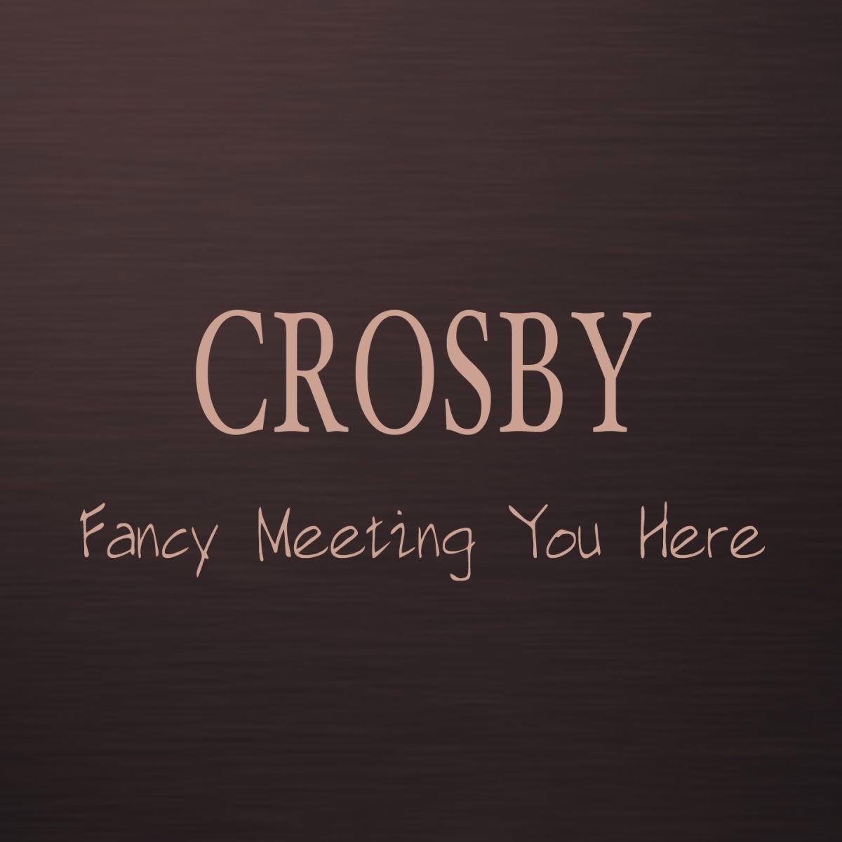 Album cover of Fancy Meeting You Here
