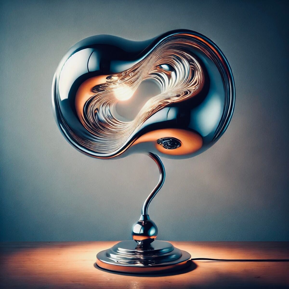 Album cover of The lamp looks weird