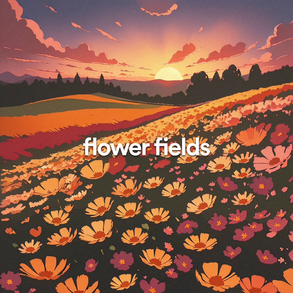 Album cover of flower fields