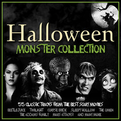 Cover of Halloween Monster Collection - 55 Classic Tracks from the Best Scary Movies