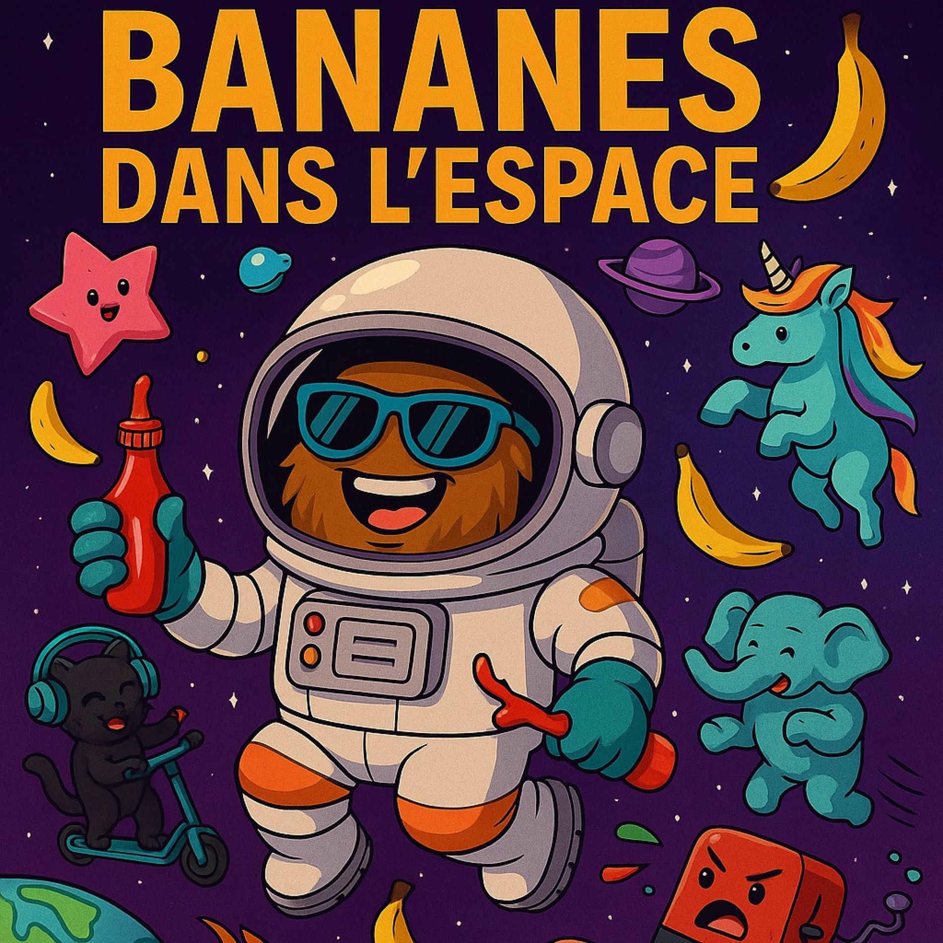 Album cover of Bananes Dans L'Espace (feat. Jacob)