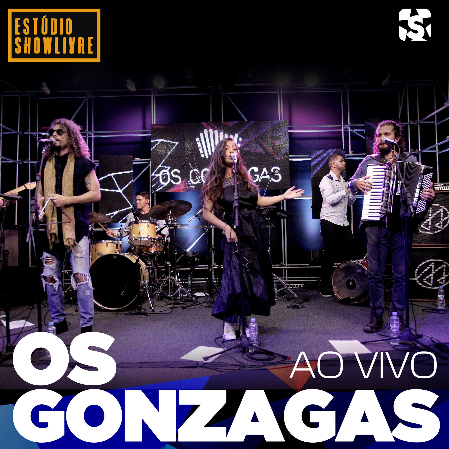 Album cover of Os Gonzagas no Estúdio Showlivre (Ao Vivo)