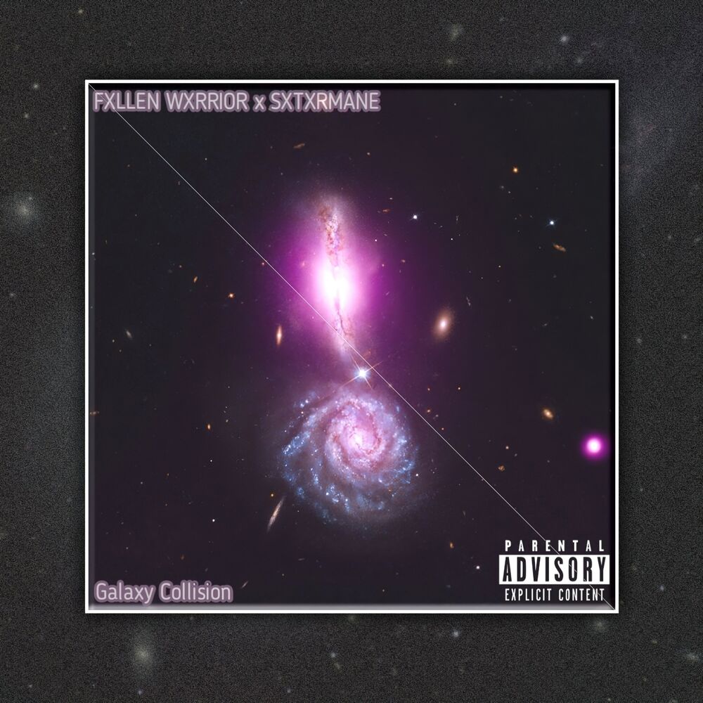 Picture of Galaxy Collision