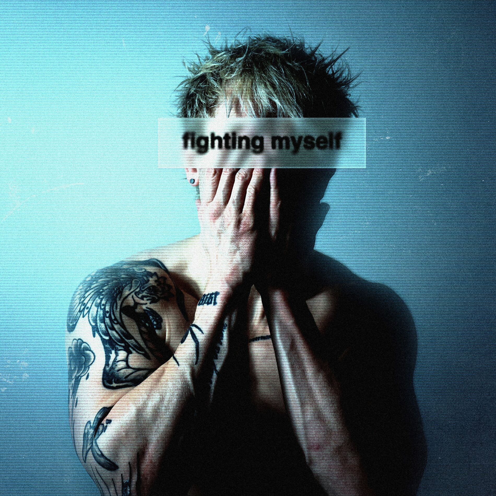 Album cover of fighting myself