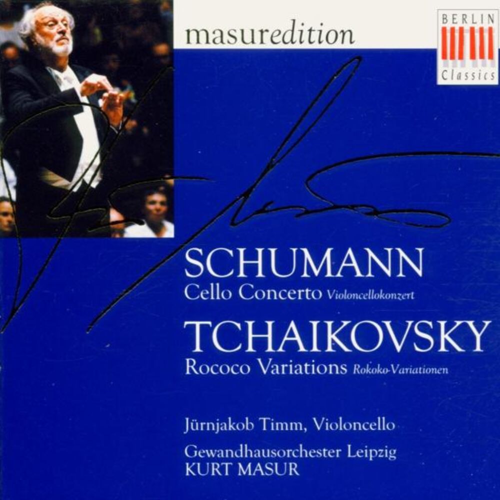 Picture of Schumann: Cello Concerto Op. 129 - Tchaikovsky: Variations on a Rococo Theme Op. 55