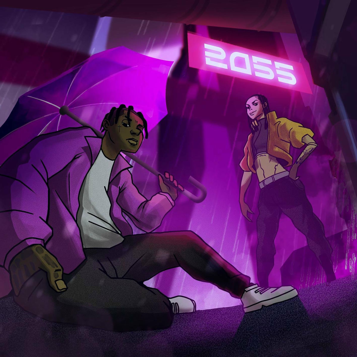 Album cover of 2055 (feat. Coi Leray)