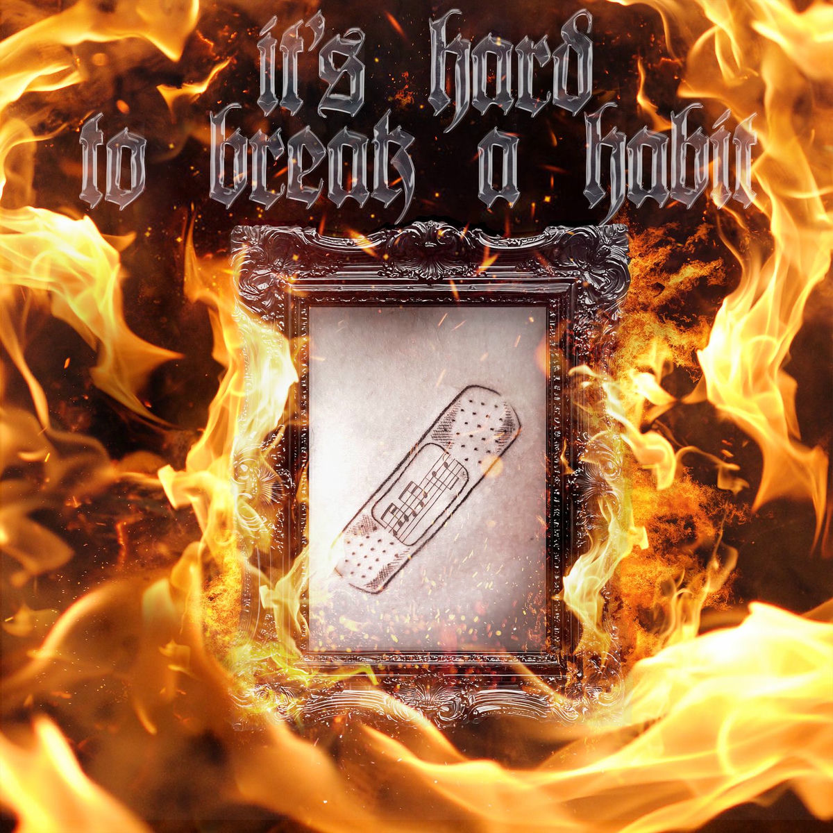 Album cover of It's hard to break a habit