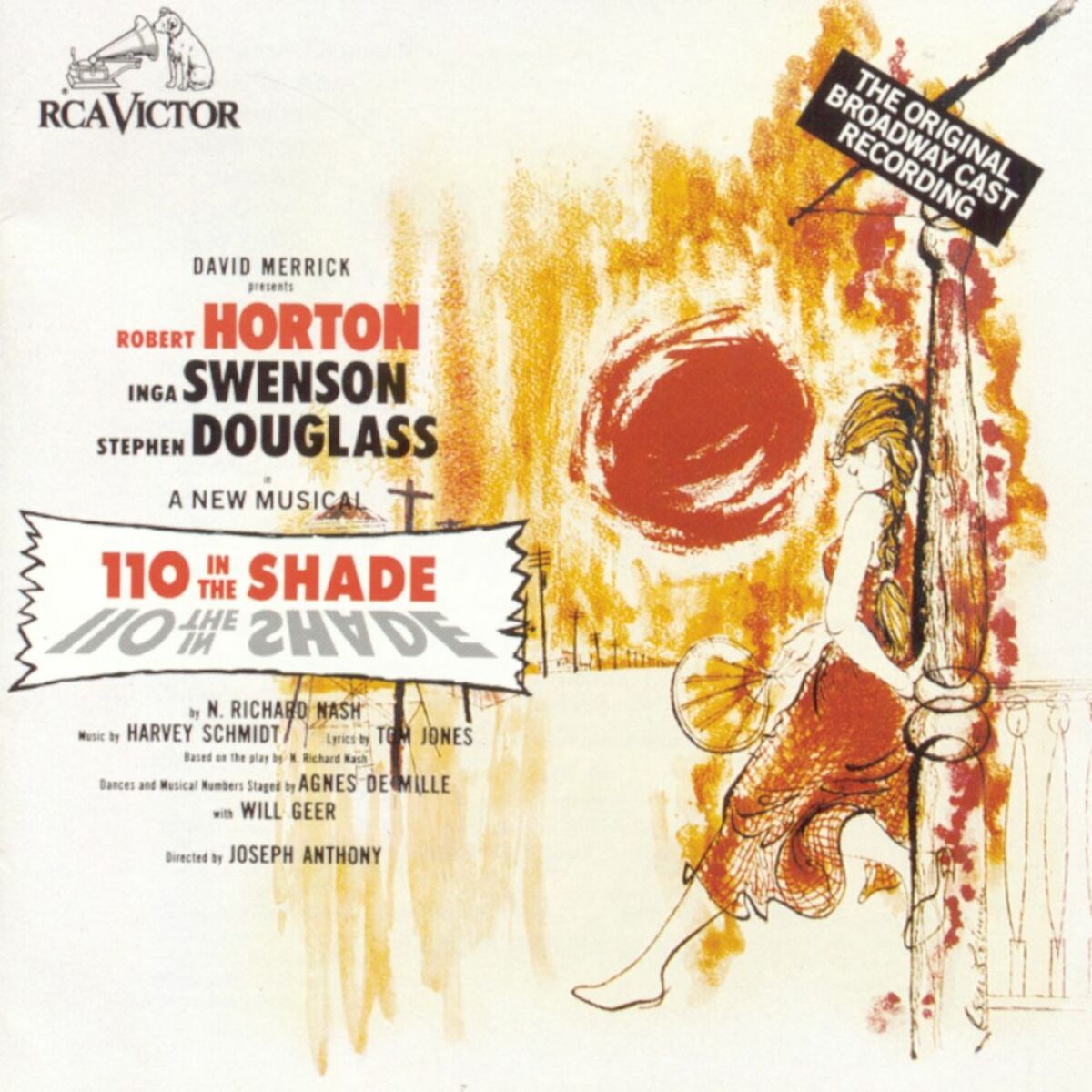 Album cover of 110 in the Shade (Original Broadway Cast Recording)