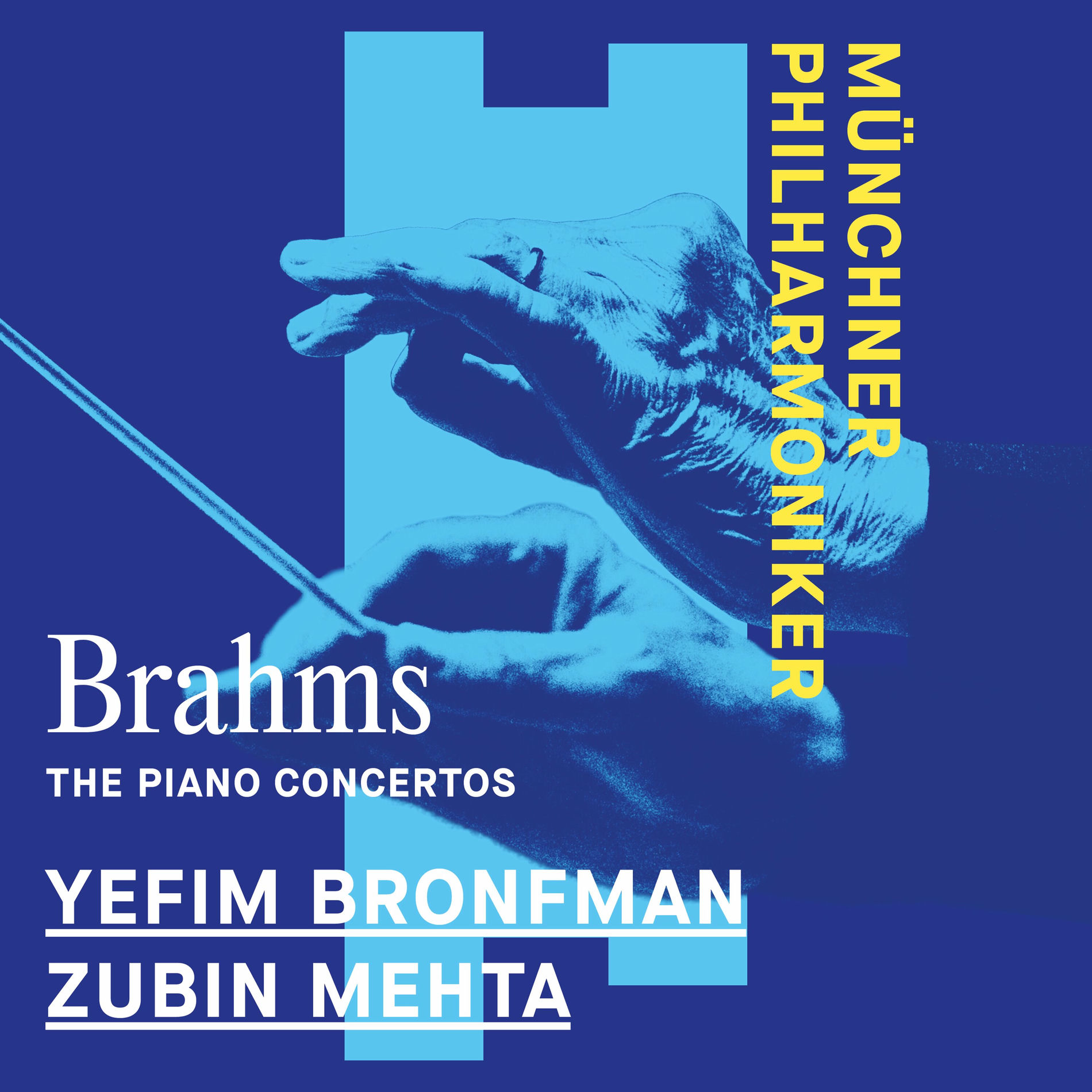 Album cover of Brahms: The Piano Concertos