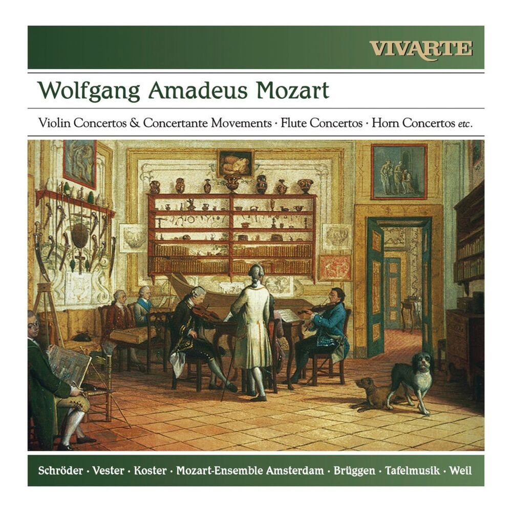 Picture of Mozart: Violin Concertos, Concertante Movements, Flute Concertos & Horn Concertos
