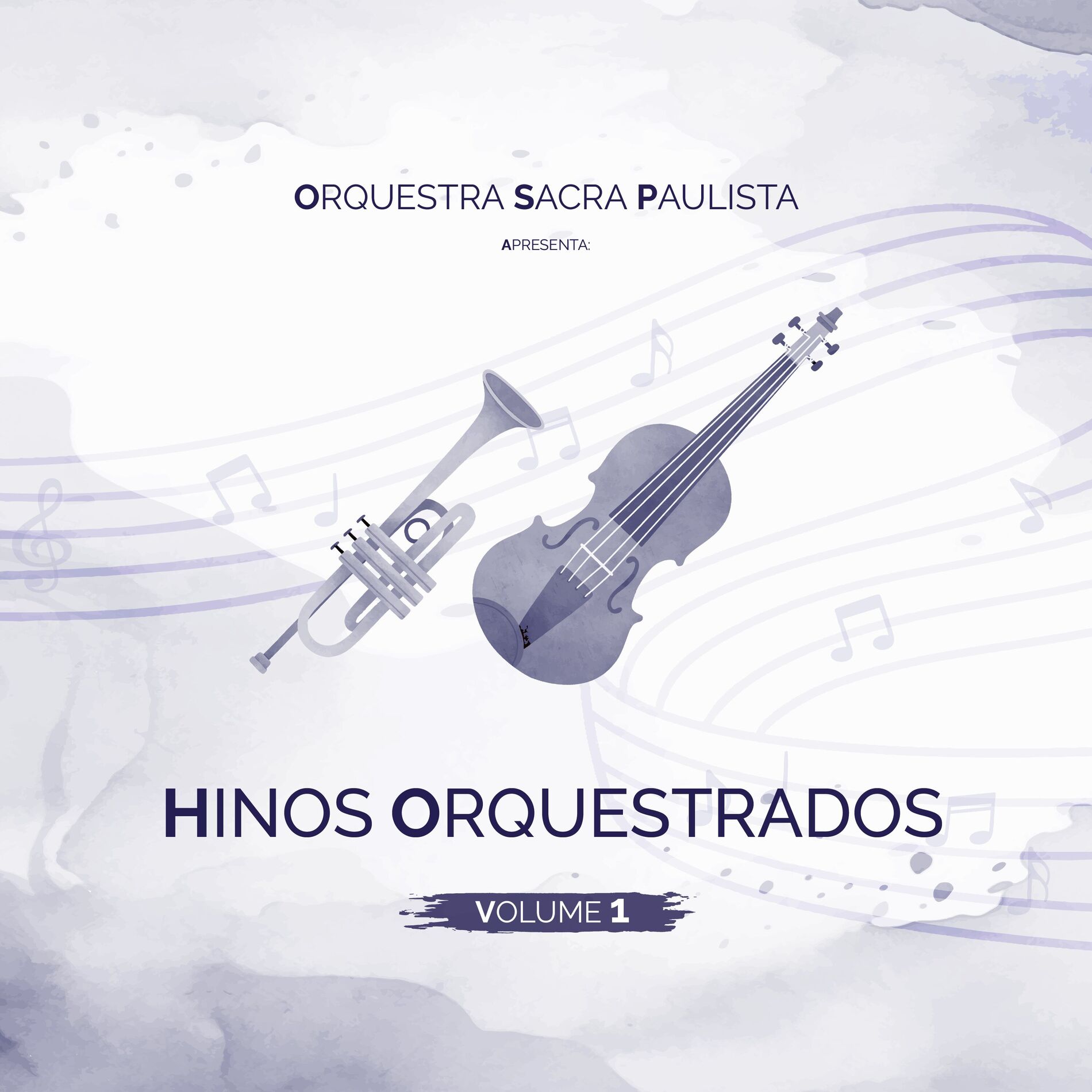 Album cover of Hinos Orquestrados 1