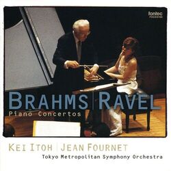 Cover of Brahms & Ravel Piano Concertos