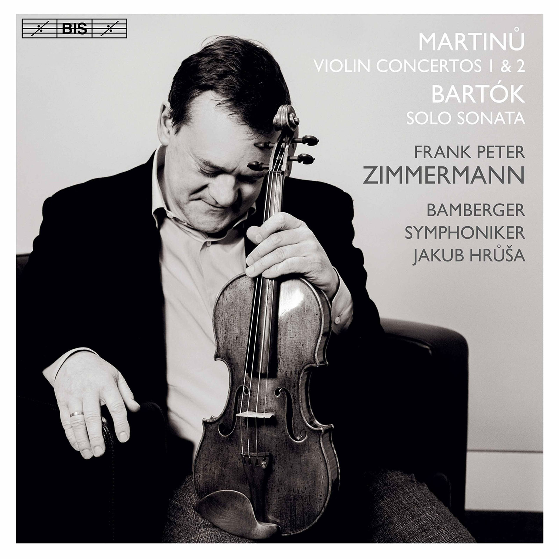 Album cover of Martinů: Violin Concertos Nos. 1 & 2 - Bartók: Sonata for Solo Violin