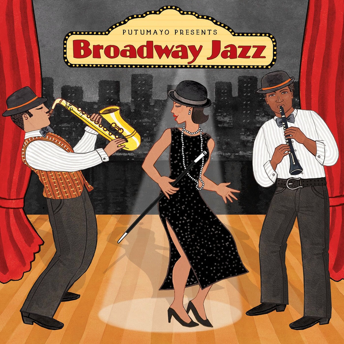 Album cover of Putumayo Presents Broadway Jazz