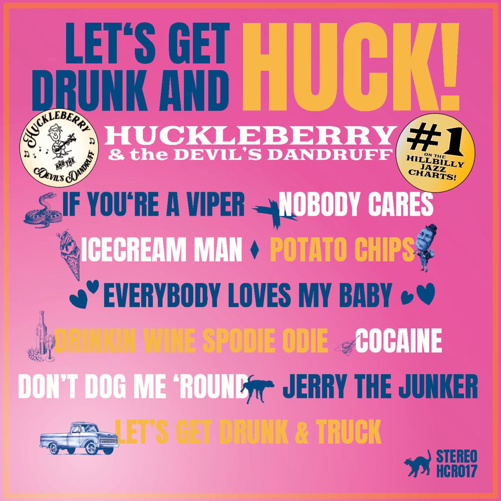 Albumhoes van Dont Dog Me Round — Huckleberry