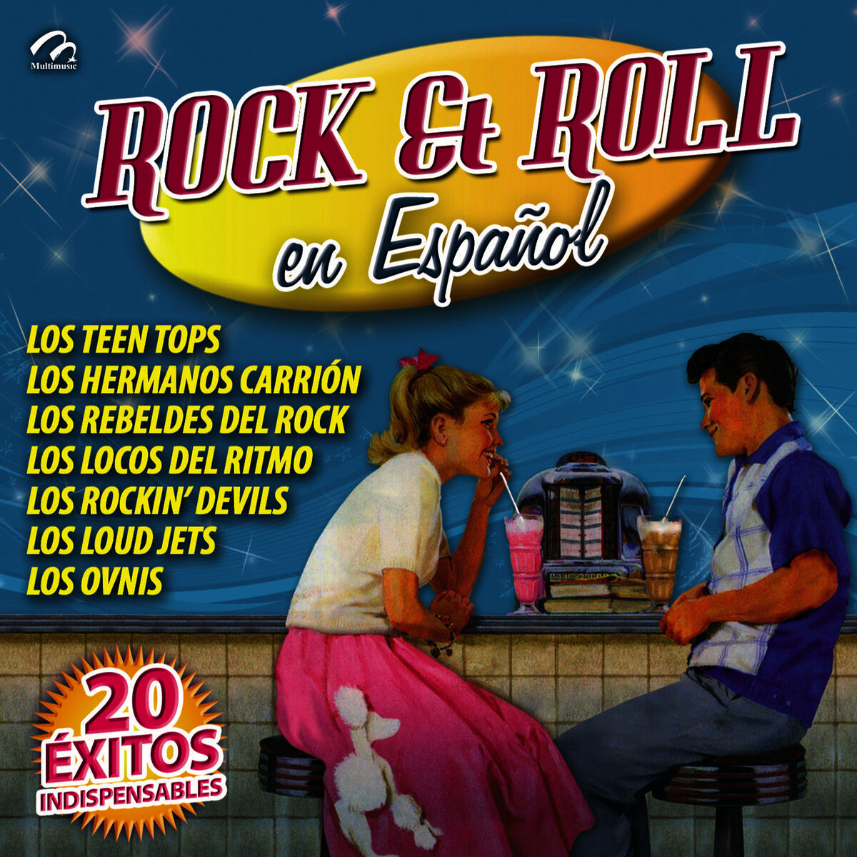 Album cover of Rock & Roll en Español (20 Éxitos Indispensables)