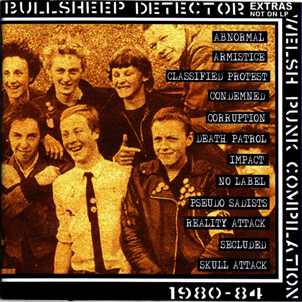 Album cover of Bullsheep Detector - Welsh Punk Compilation 1980-84