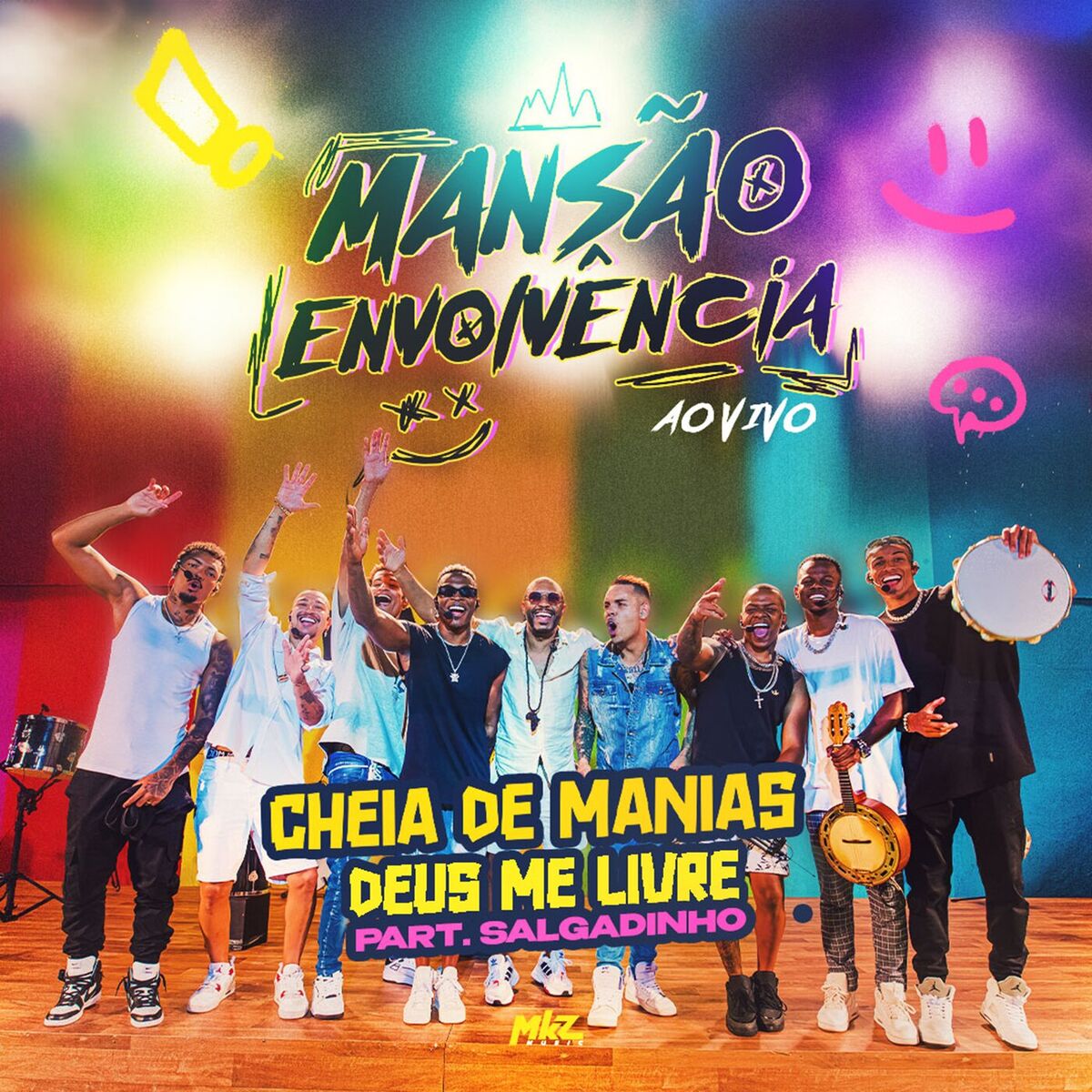 Album cover of Cheia De Manias / Deus Me Livre (Ao Vivo)