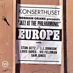 Cover of Jazz At The Philharmonic In Europe