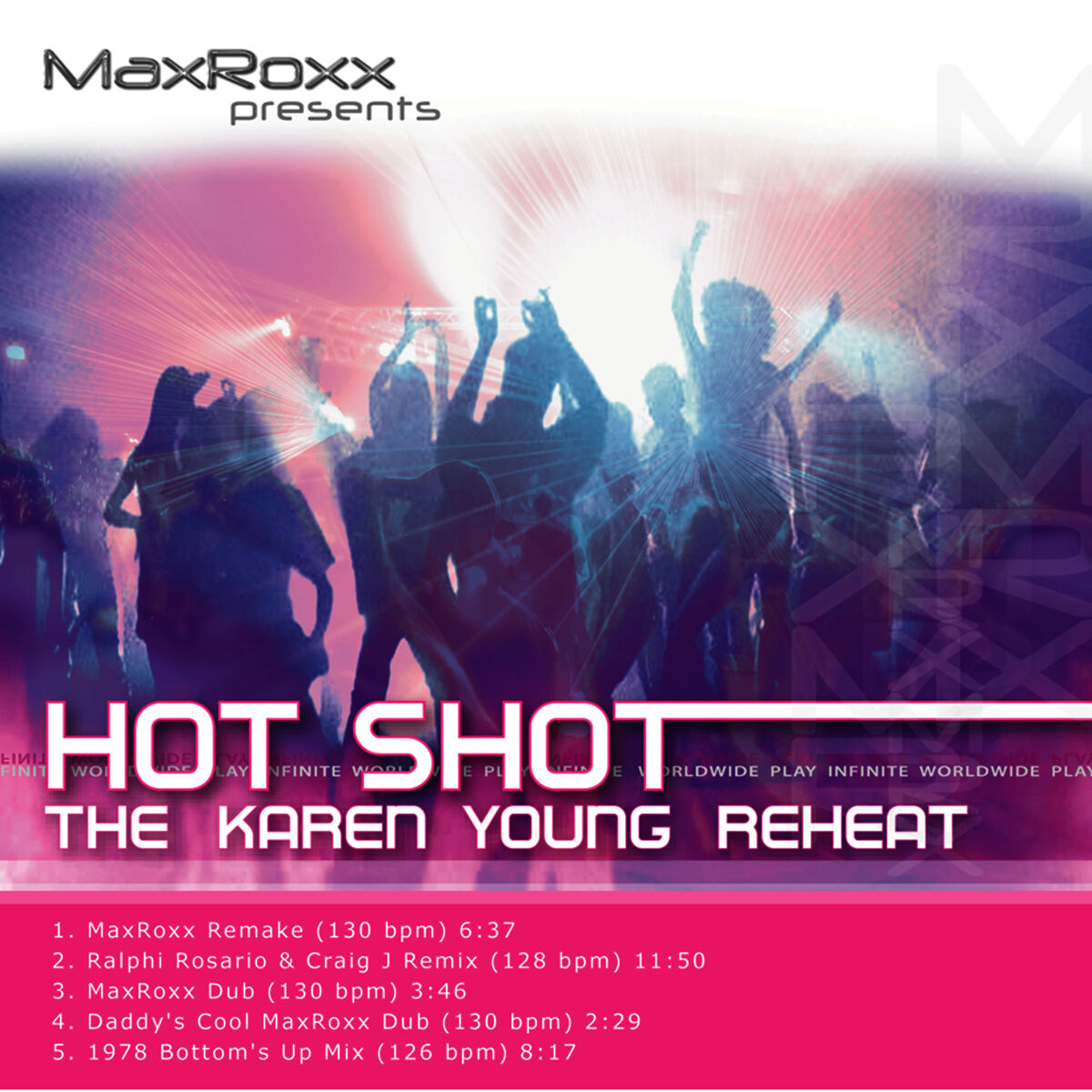 Album cover of Hot Shot (1978 Bottom's Up Mix) 126 BPM