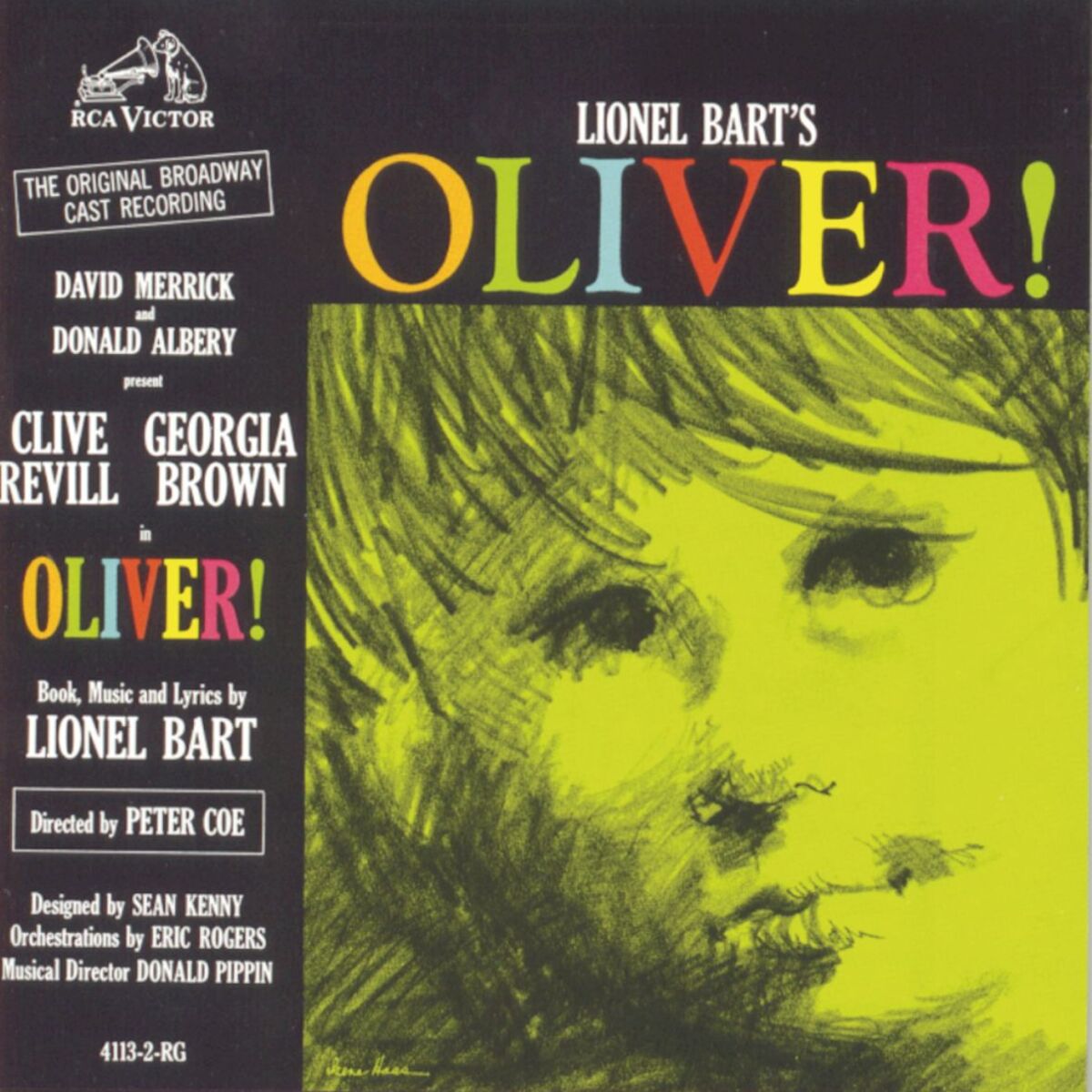 Album cover of Oliver! (Original Broadway Cast Recording)