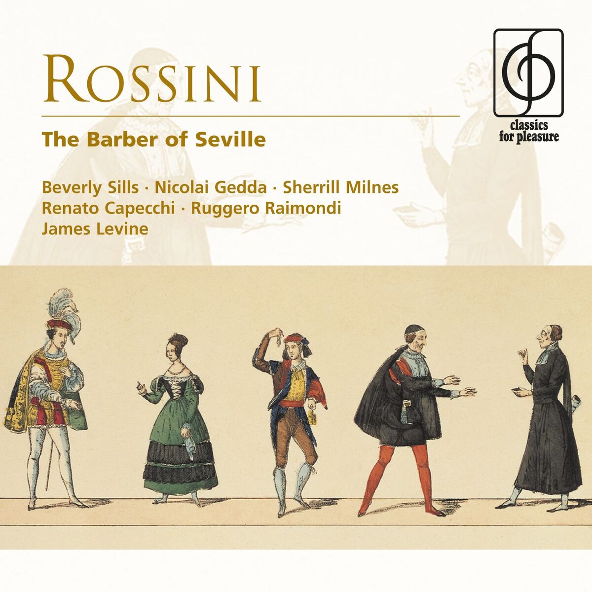 Album cover of Rossini: The Barber of Seville - Comic opera in two acts