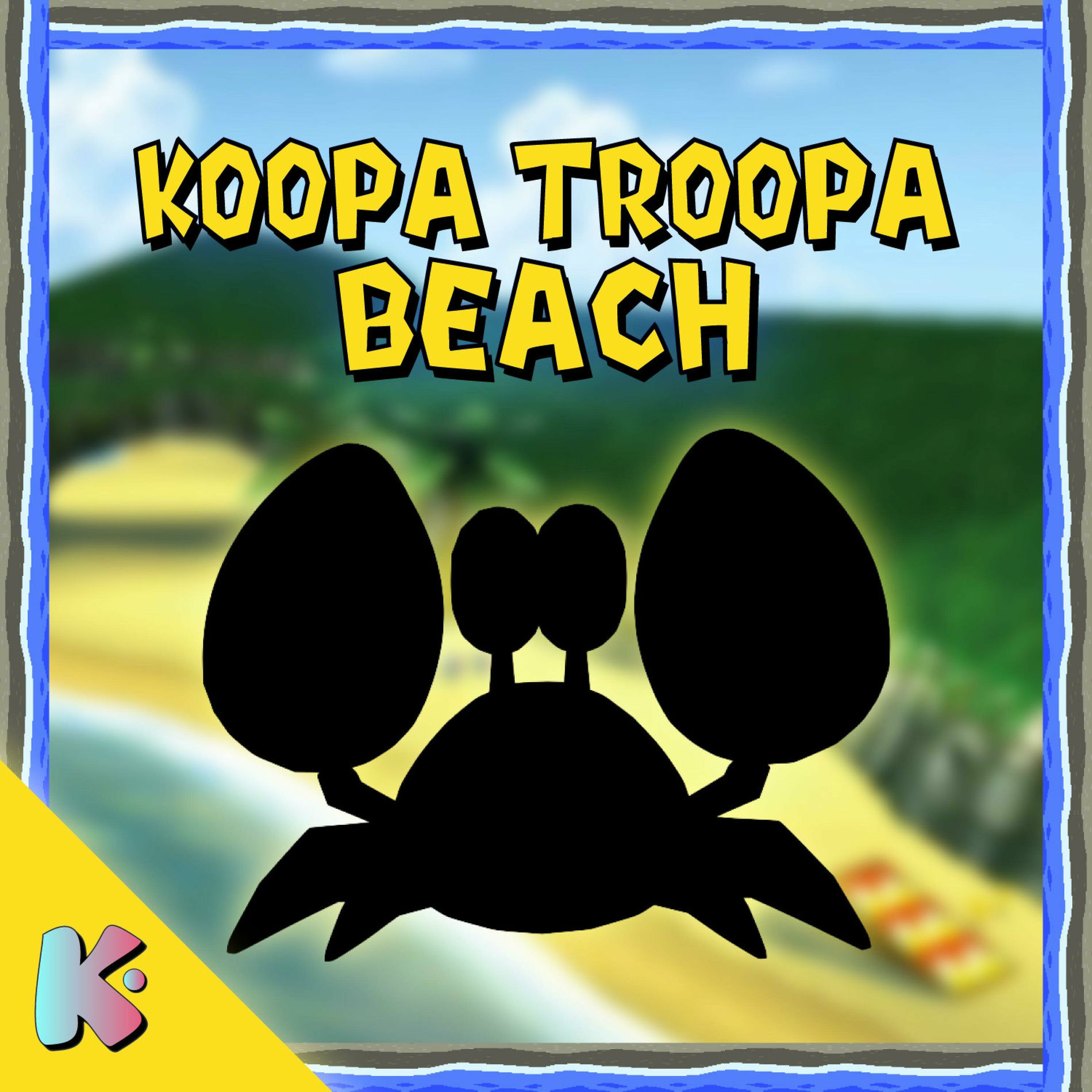 Album cover of Koopa Troopa Beach (from Mario Kart 64)