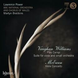 Cover of Vaughan Williams: Flos Campi & Suite; McEwen: Viola Concerto