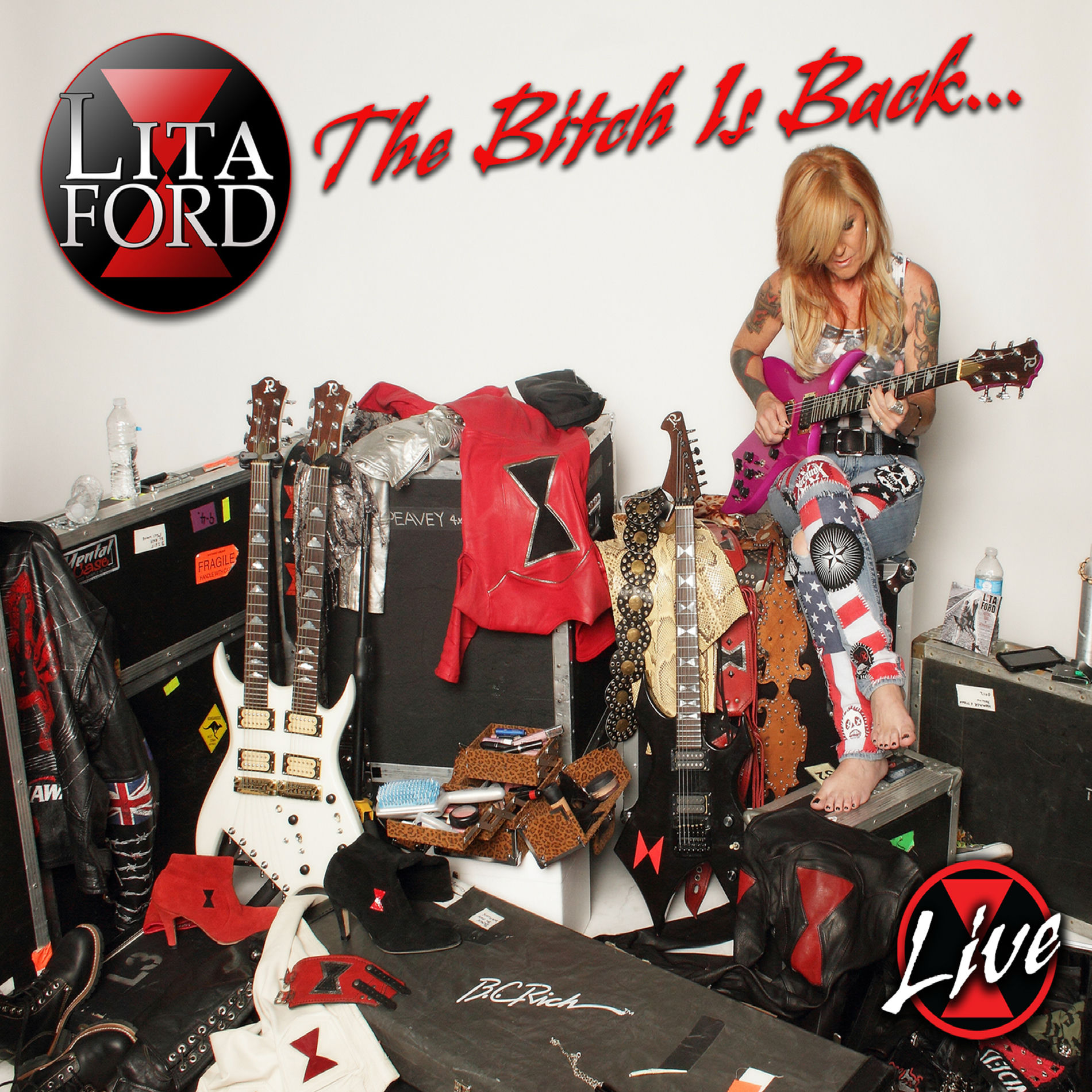 Album cover of The Bitch Is Back...Live