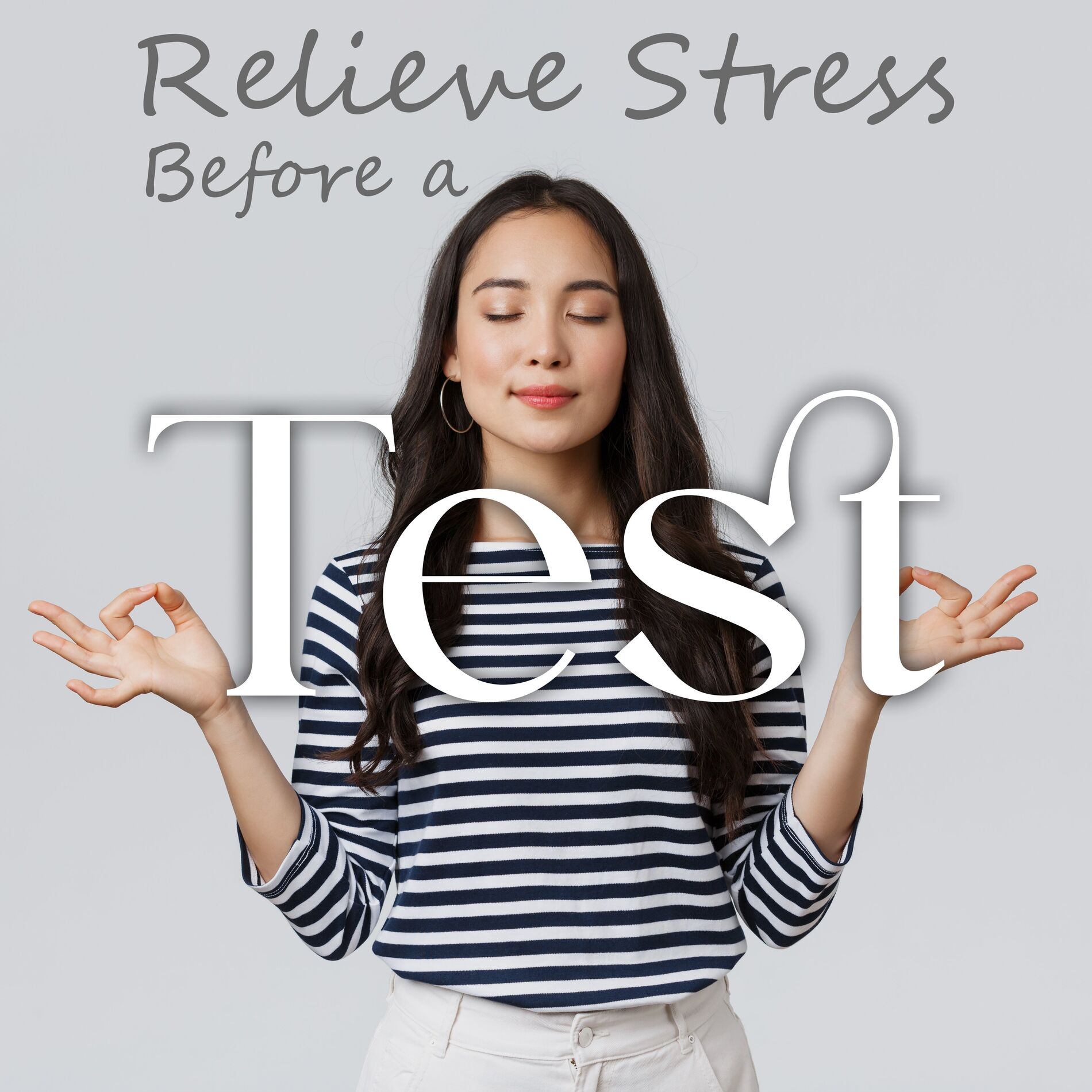 Album cover of Relieve Stress Before a Test: Background Music to Help You Relax And Concentrate