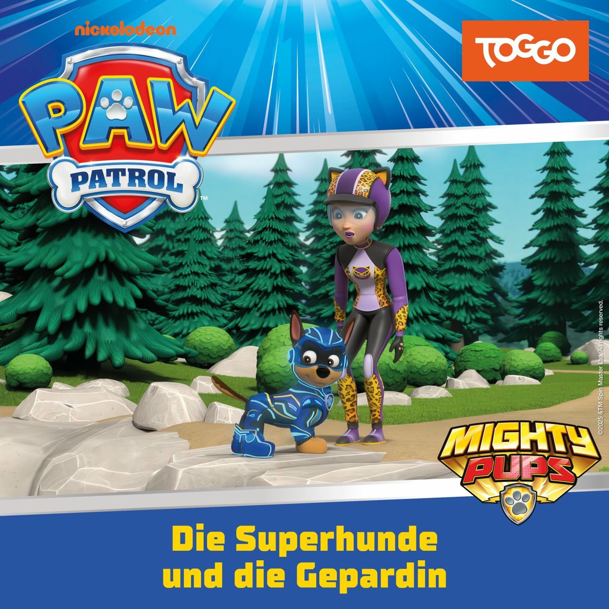 Album cover of Folge 412: Die Superhunde und die Gepardin (Das Original-Hörspiel zur TV-Serie)