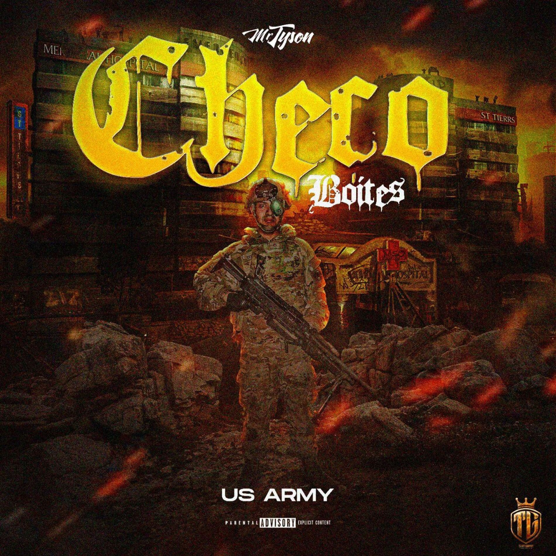 Album cover of checo boites (us army)