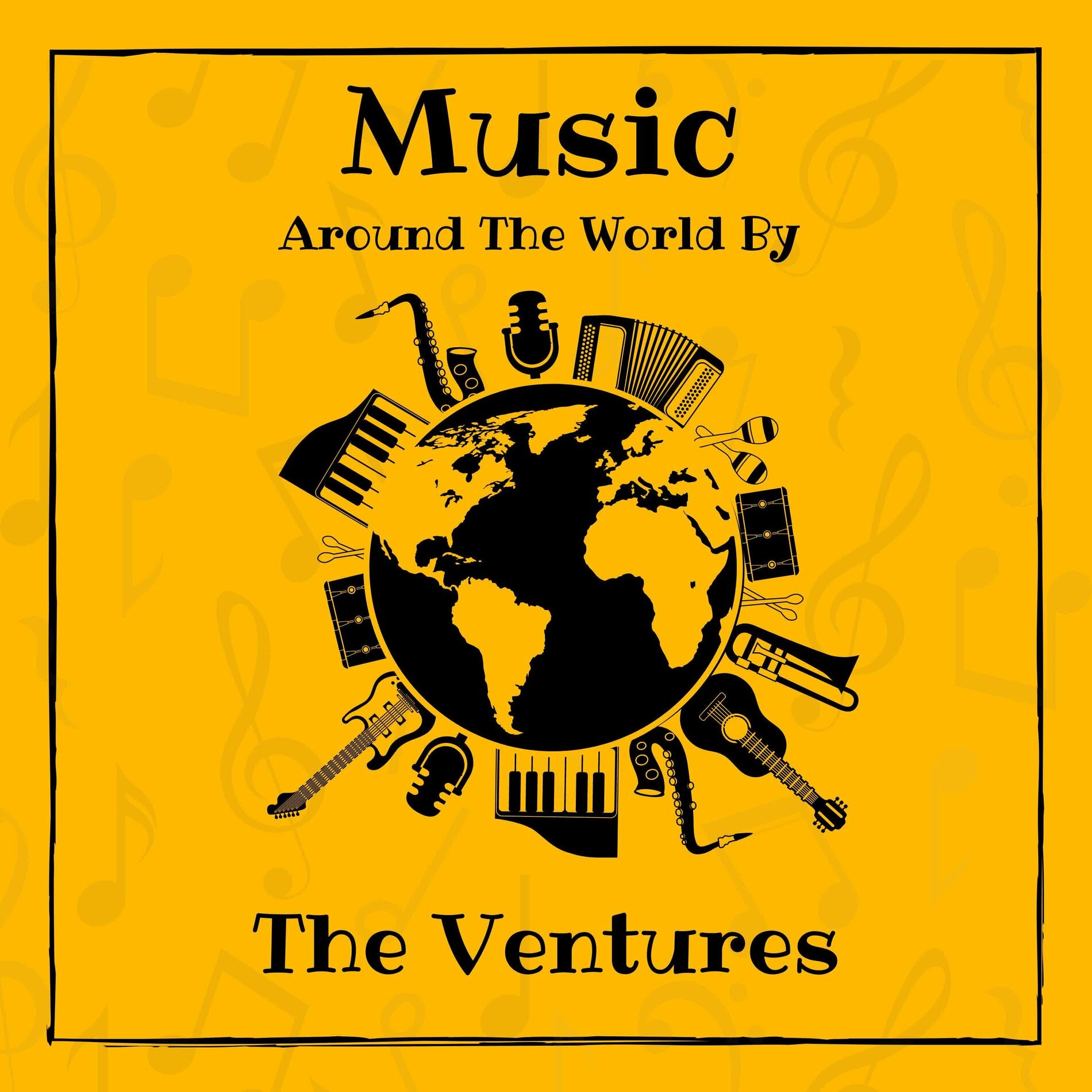 Album cover of Music around the World by The Ventures