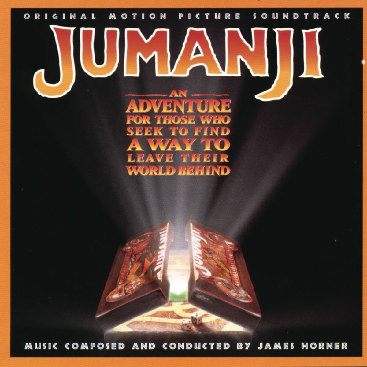 Album cover of JUMANJI ORIGINAL MOTION PICTURE SOUNDTRACK