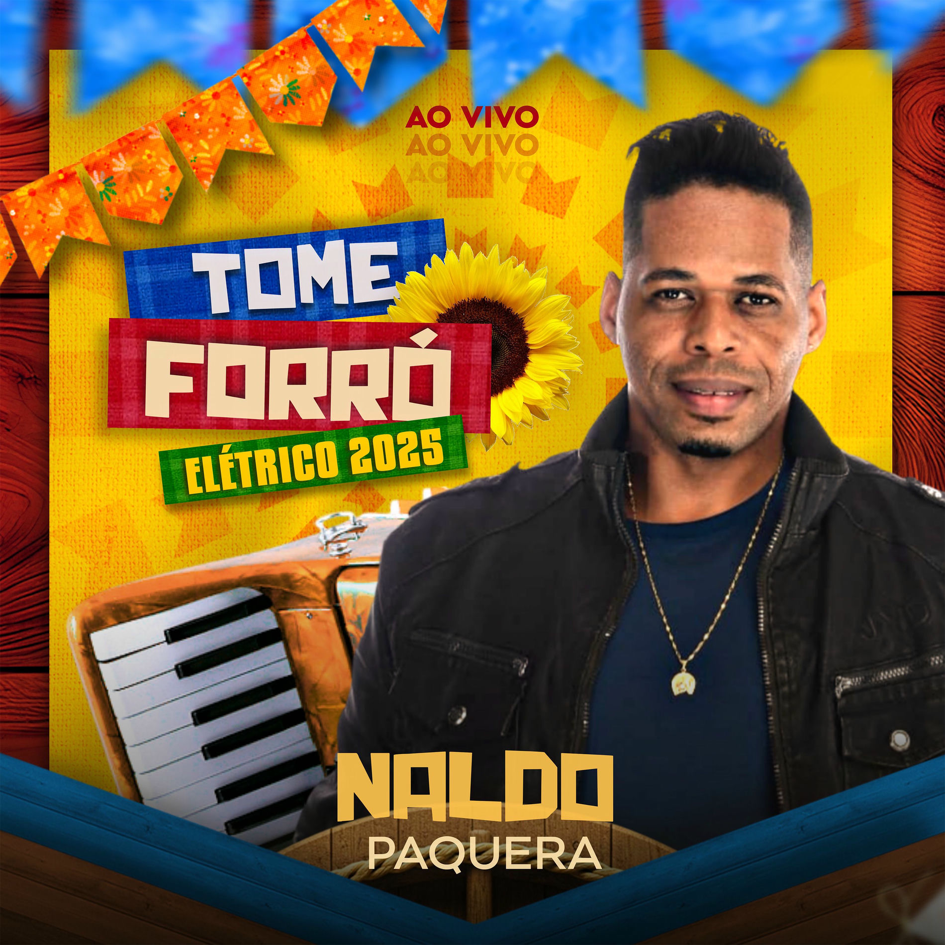 Album cover of Tome Forró - Elétrico 2025 (Ao Vivo)