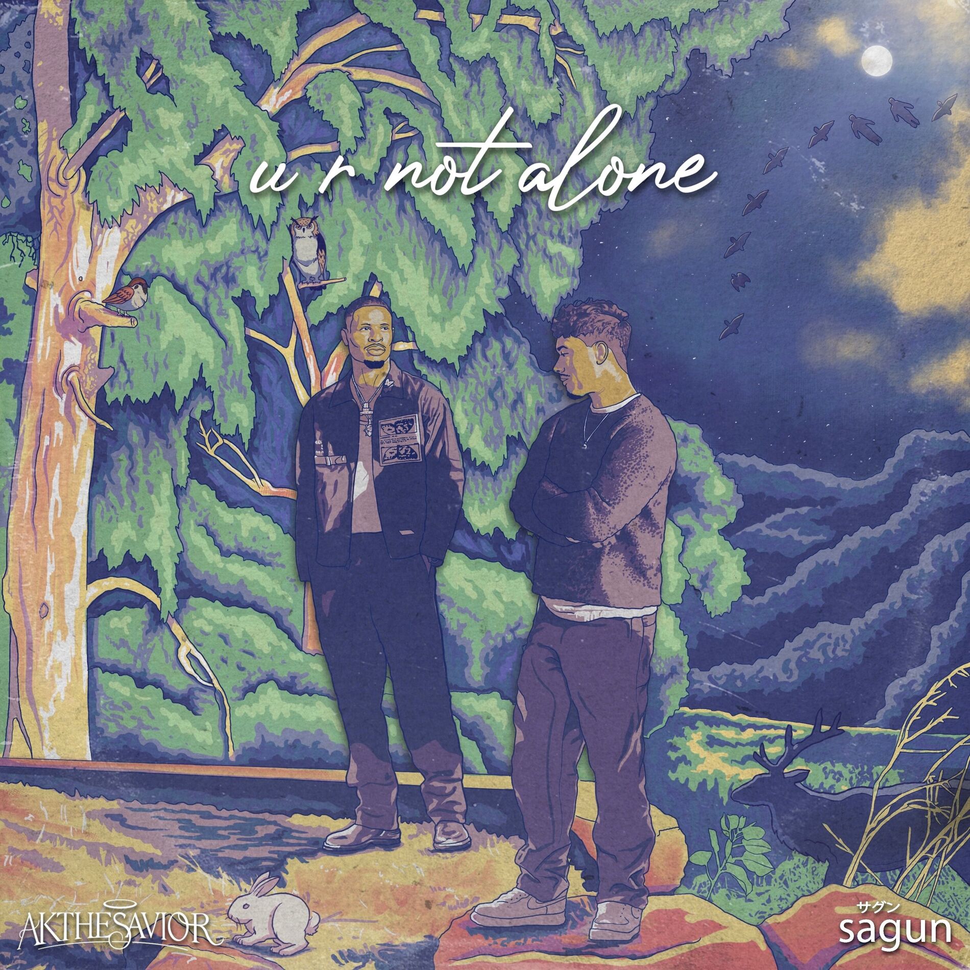 Album cover of u r not alone (Instrumentals)